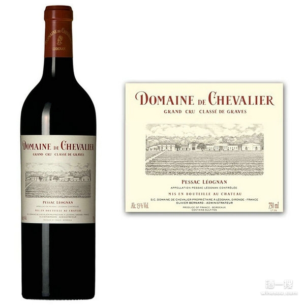 domaine de chevalier rouge