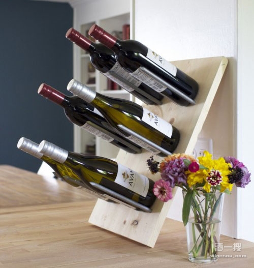 自制DIY：制作简洁实用的葡萄酒酒架