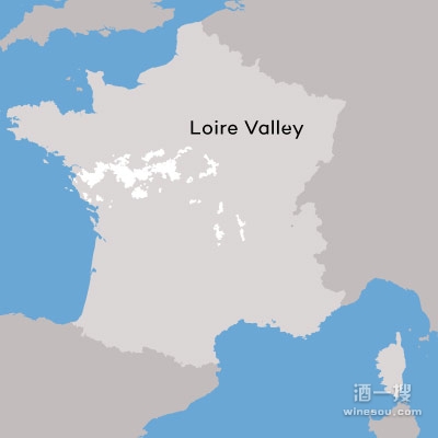 法国12大葡萄酒产区，产区概况图