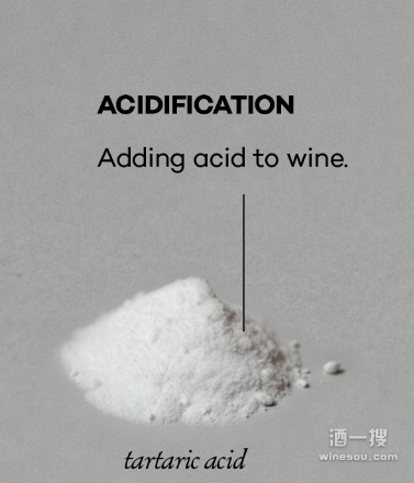 酒石酸 苹果酸 Acidification 加酸