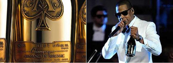 黑桃A香槟与歌手 Jay-Z